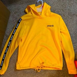 “Over it” hoodie